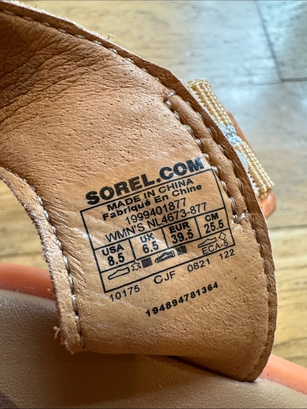 Sorel Women's Joanie III wedge sandal, size 8.5